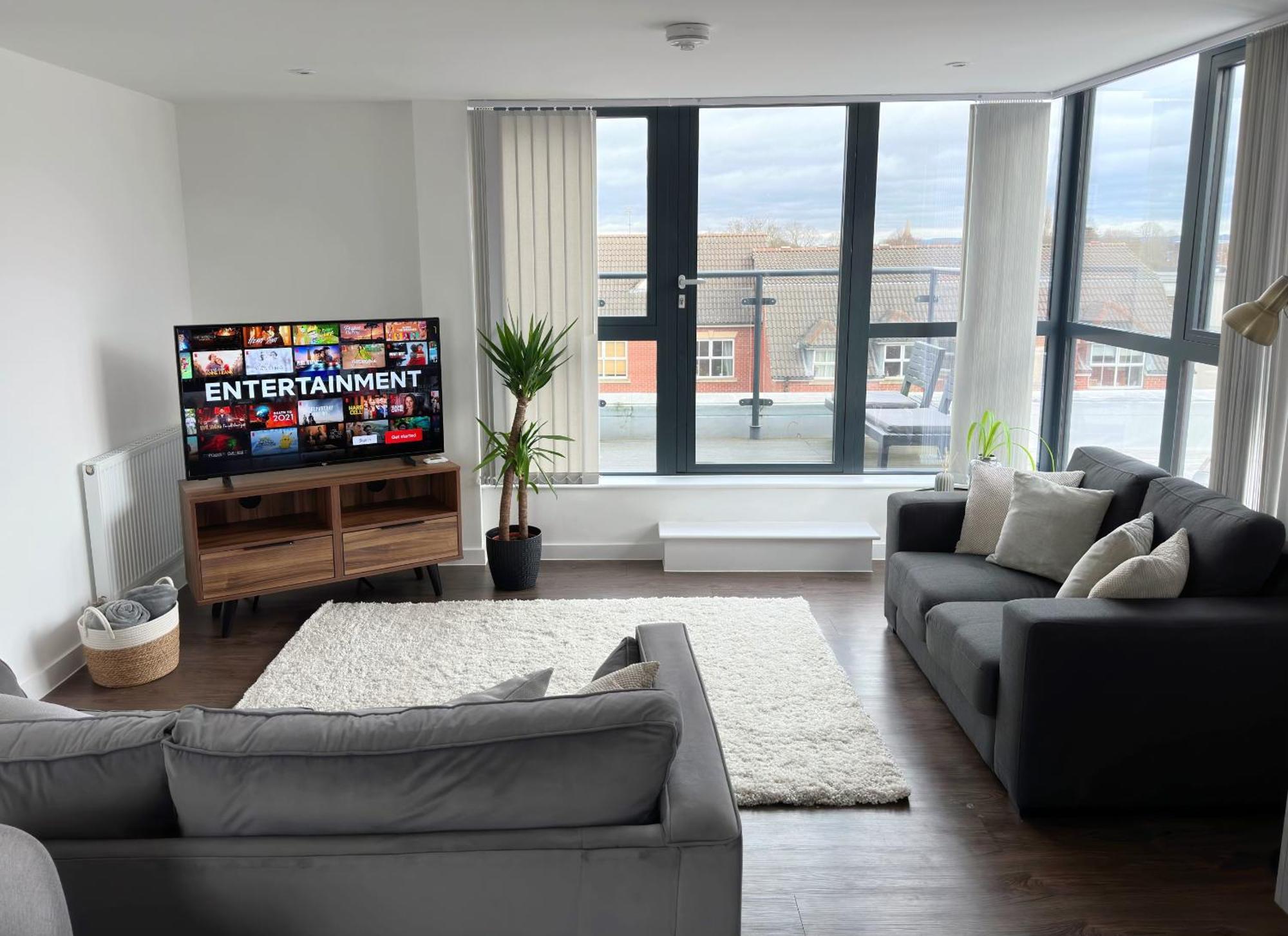 Luxury York Minster Penthouse - Free Gym & Parking公寓 外观 照片