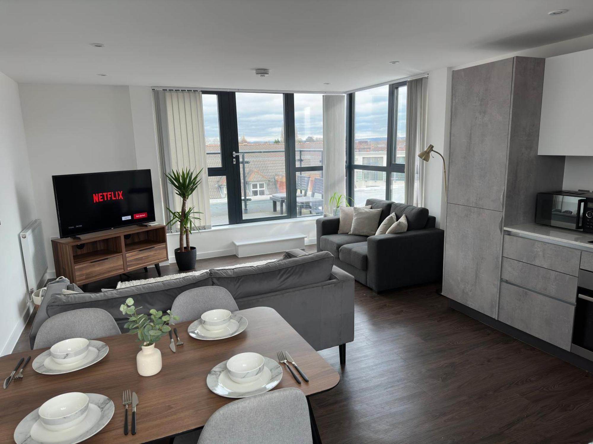 Luxury York Minster Penthouse - Free Gym & Parking公寓 外观 照片