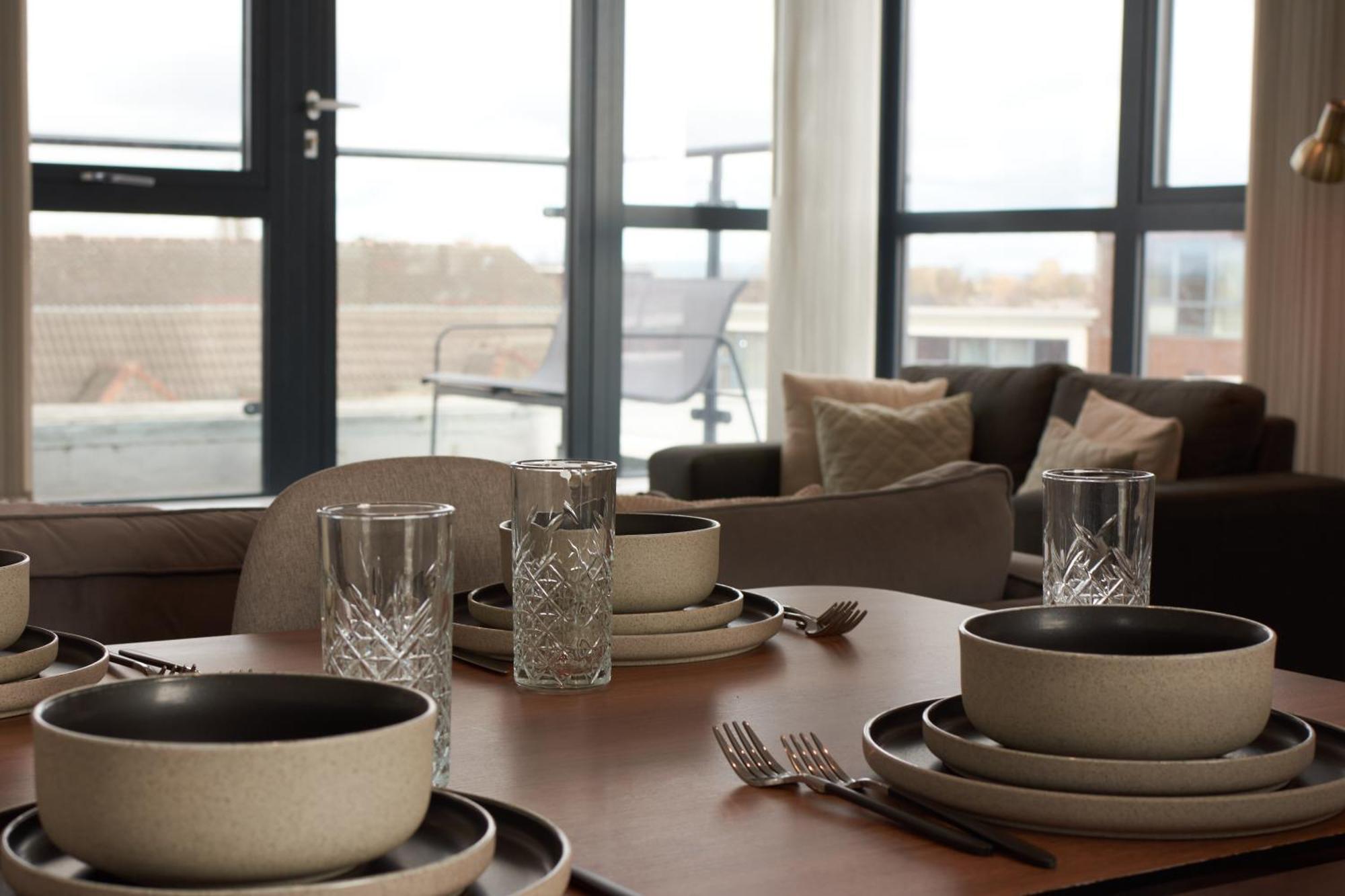 Luxury York Minster Penthouse - Free Gym & Parking公寓 外观 照片
