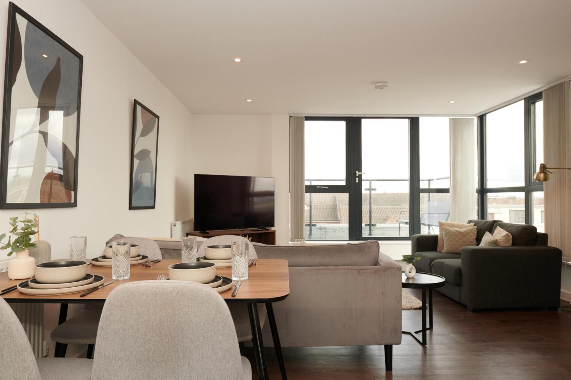Luxury York Minster Penthouse - Free Gym & Parking公寓 外观 照片